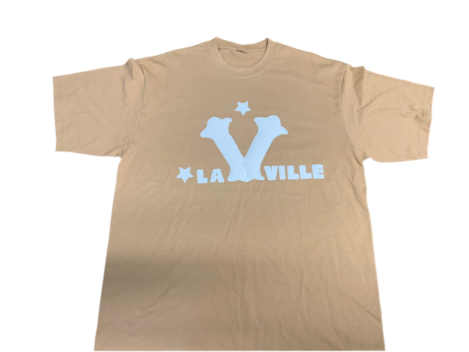 V Logo Tan